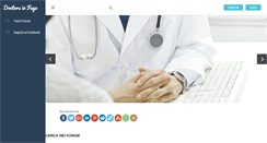 Desktop Screenshot of doctorsinfuga.it